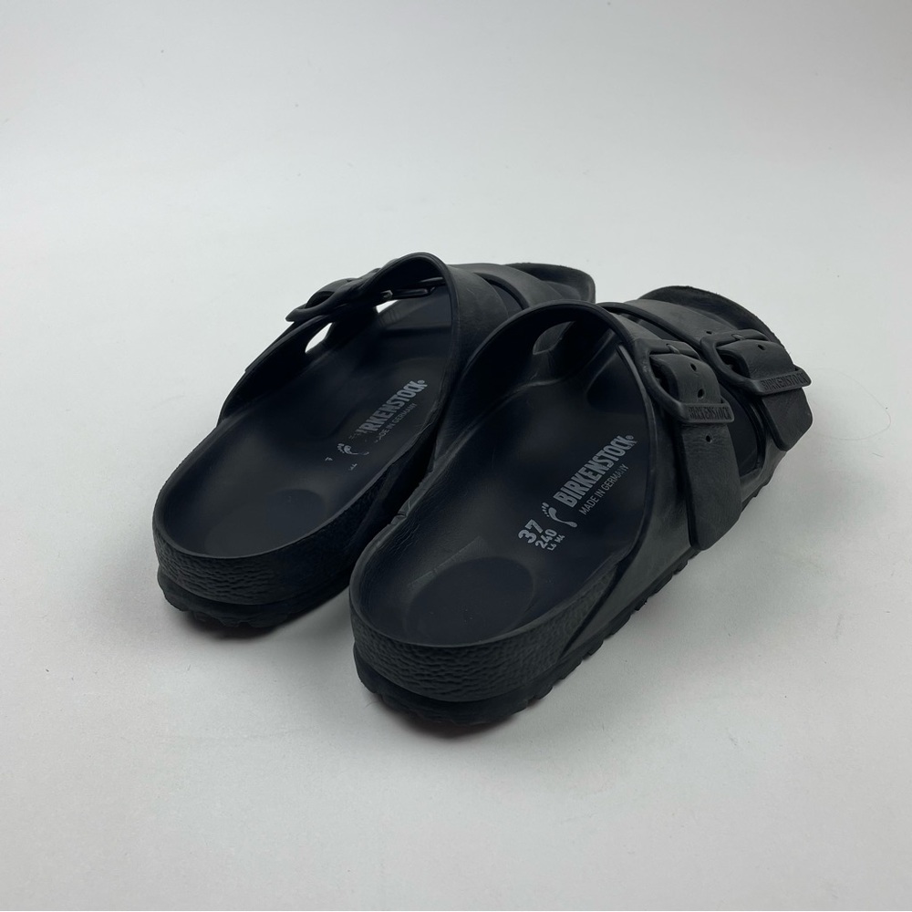 Birkenstock Arizona Essential Eva Women’s US 6-6.5/EU 37 Black Slides Sandals - Picture 4 of 8